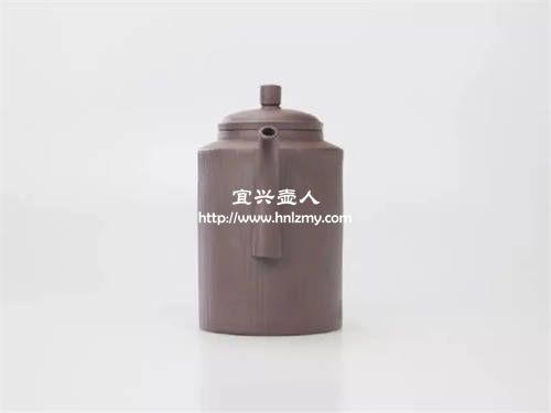 紫砂壺經典器型 全手工紫泥立身壺