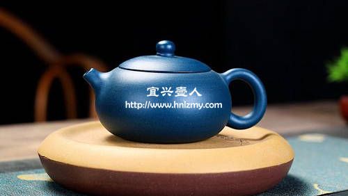 藍(lán)色的紫砂壺是什么泥料