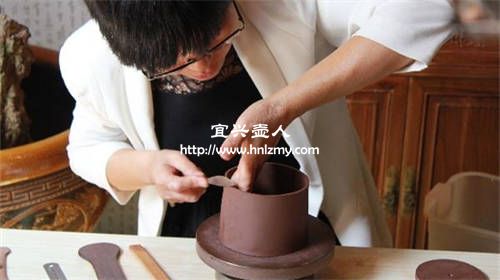 全手工紫砂壺的制作過程圖