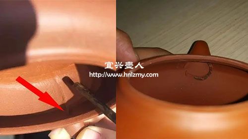 對比制作痕跡判斷紫砂壺