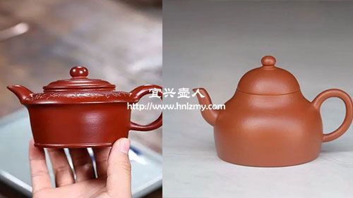 紫砂真假顏色對比