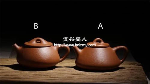 子冶石瓢和景舟石瓢對比