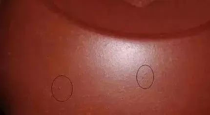 紫砂壺上有小白點是瑕疵壺嗎