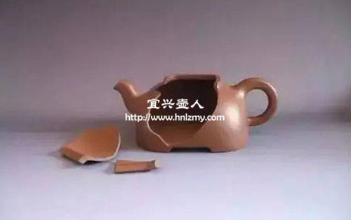 紫砂壺冬天用熱水燙造成炸裂